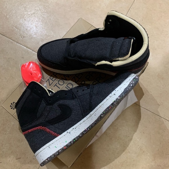 Air Jordan 1 Retro High Zoom Crater US 9 - Picture 5 of 6